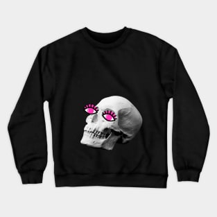 Pink Skull Crewneck Sweatshirt